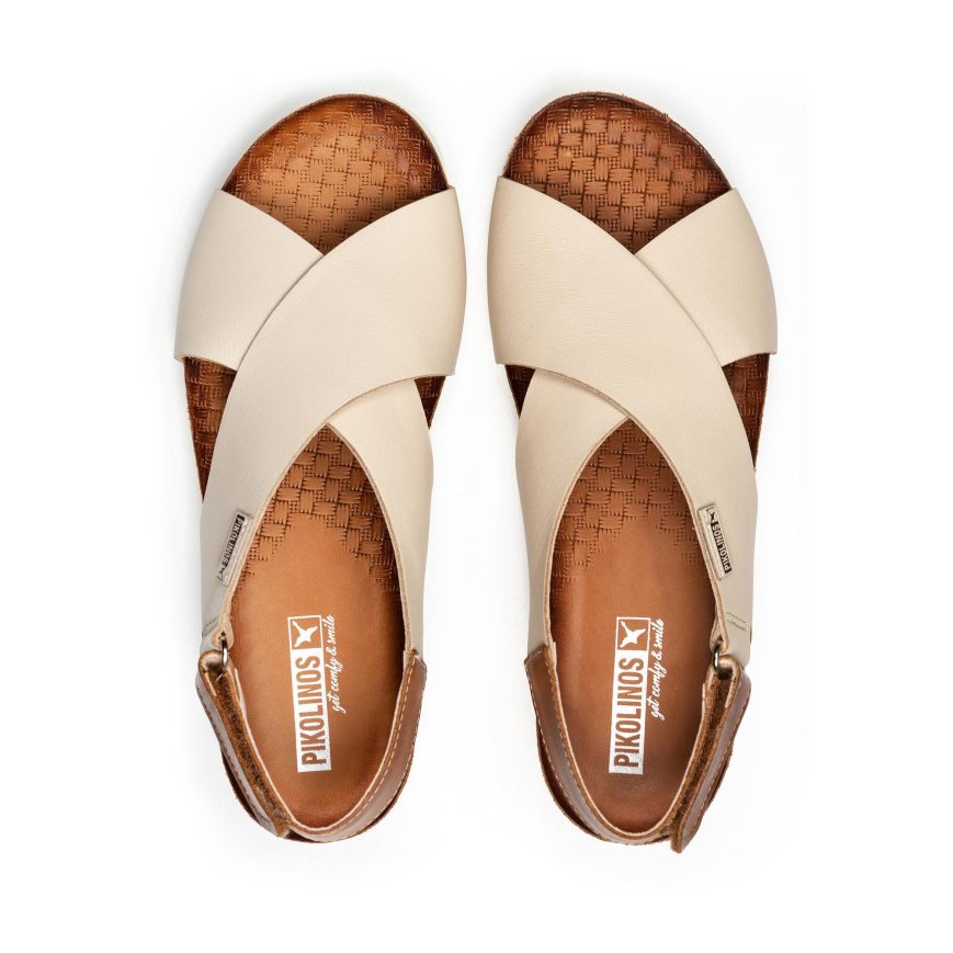 Women's Pikolinos MAHON Sandals Beige | NZ KQ59783